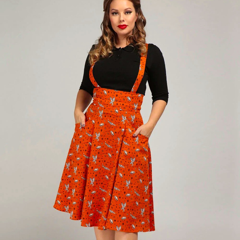 Collectif Alexa Hoot Hoot Owl 50’s Swing Skirt